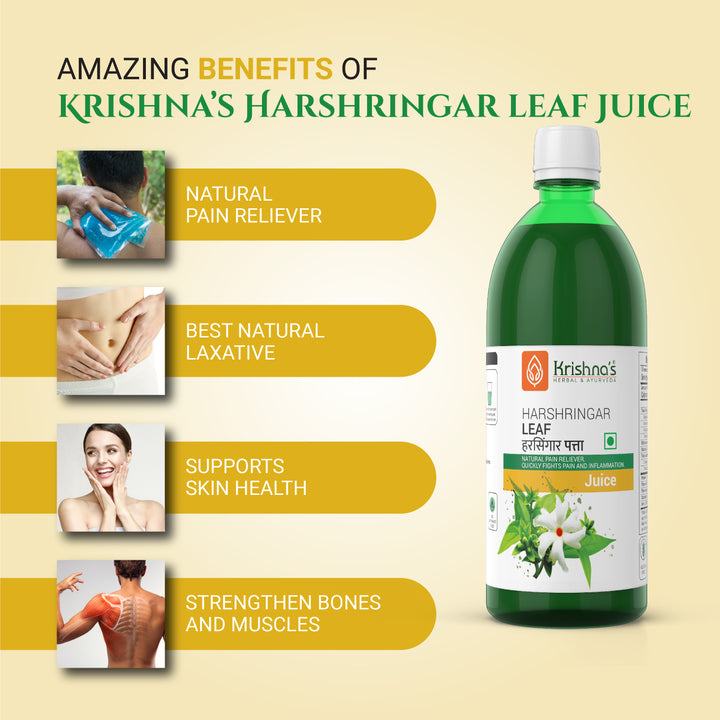 Harshringar leaf juice