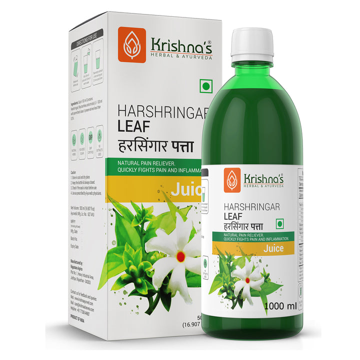 Harshringar leaf juice