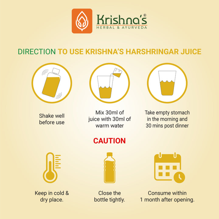 Harshringar leaf juice