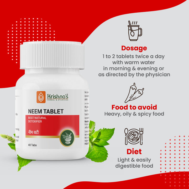 Neem vati natural blood purifier