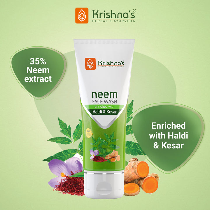 Neem face wash