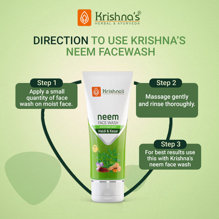 Neem face wash