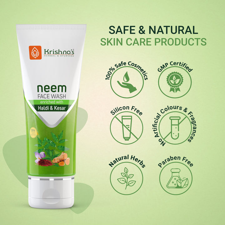 Neem face wash